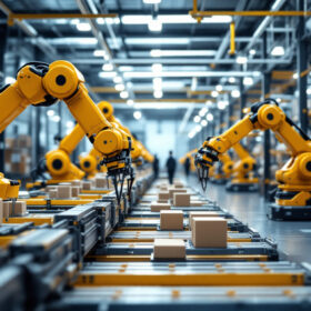 A photograph of a sleek