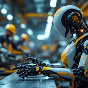 A photograph of a sleek