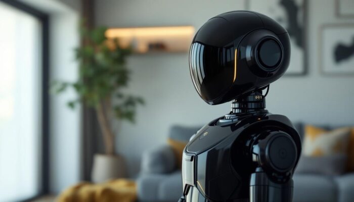 A photograph of a sleek