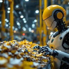 A photograph of a sleek