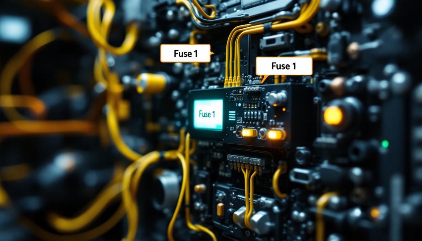 A photograph of the interior of an industrial robot controller