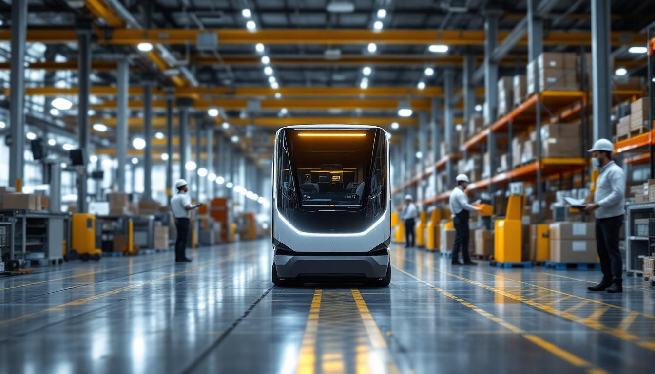 A photograph of a sleek