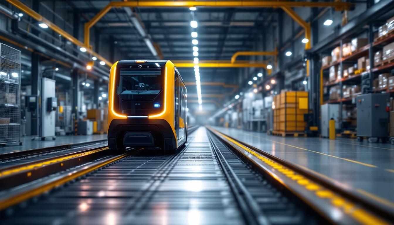 A photograph of a sleek