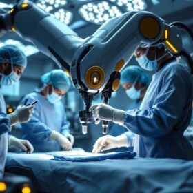 A photograph of a sleek