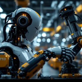 A photograph of a sleek