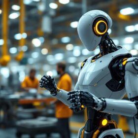 A photograph of a sleek