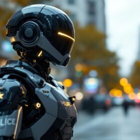 A photograph of a sleek