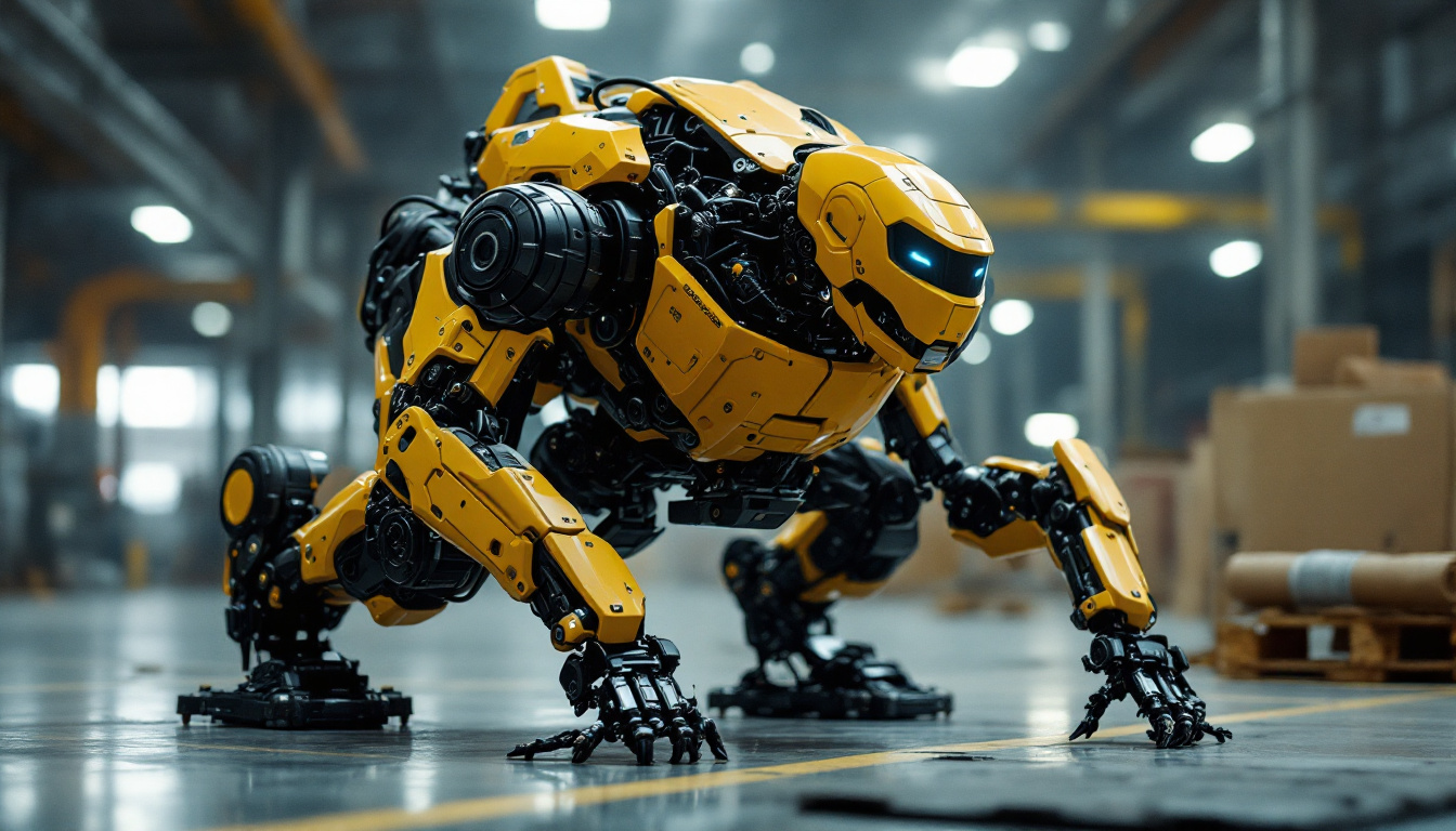 A photograph of capture a photograph of the boston dynamics atlas robot in action
