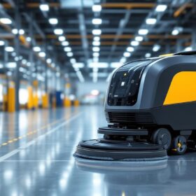 A photograph of a sleek