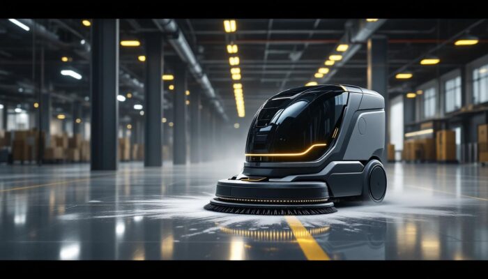 A photograph of a sleek