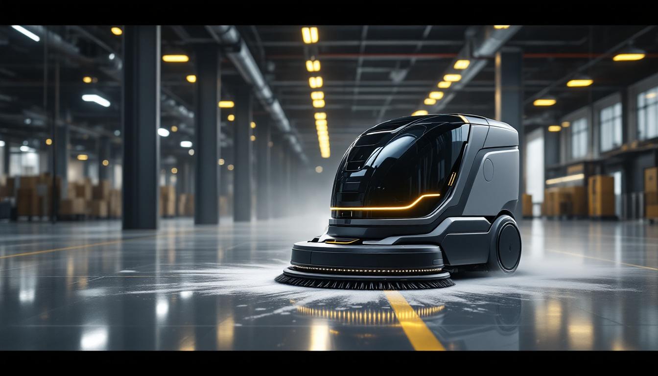 A photograph of a sleek