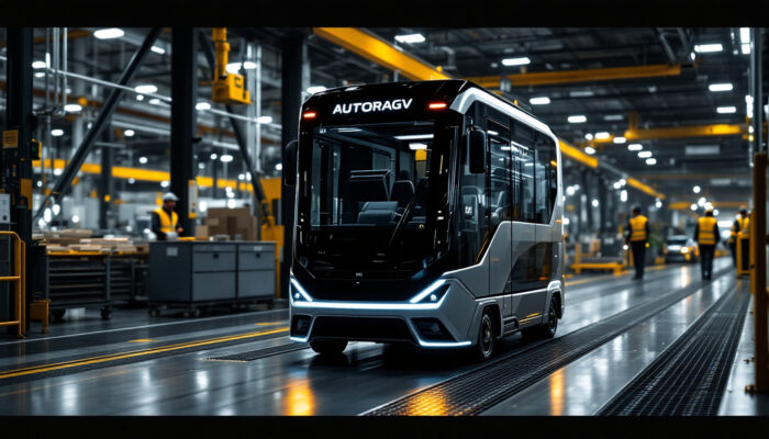 A photograph of a sleek