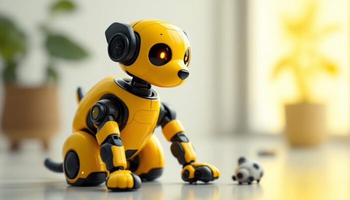 A photograph of a playful