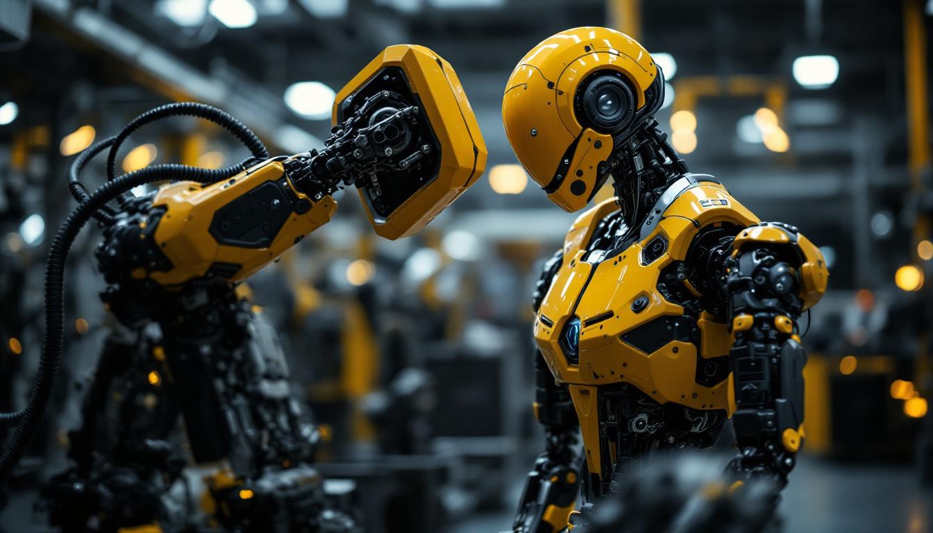 A photograph of a sleek