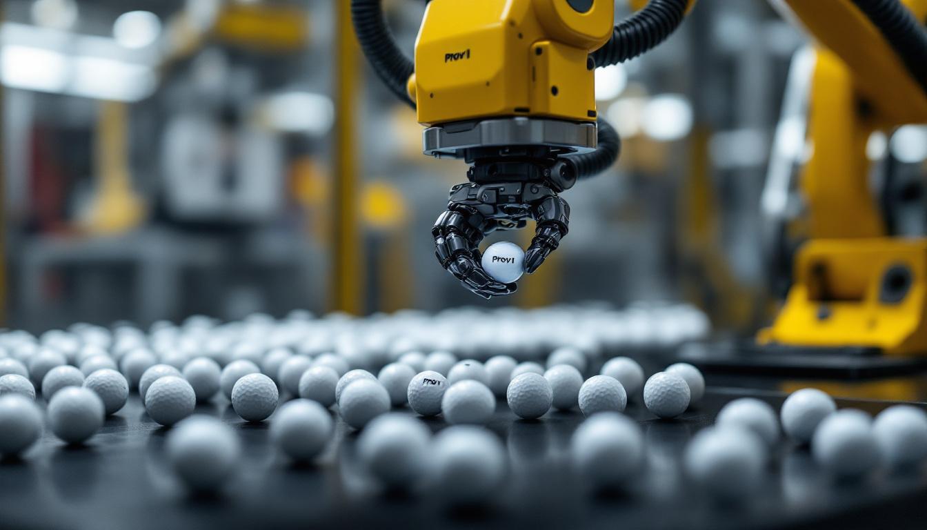A photograph of a sleek industrial robotic arm in action