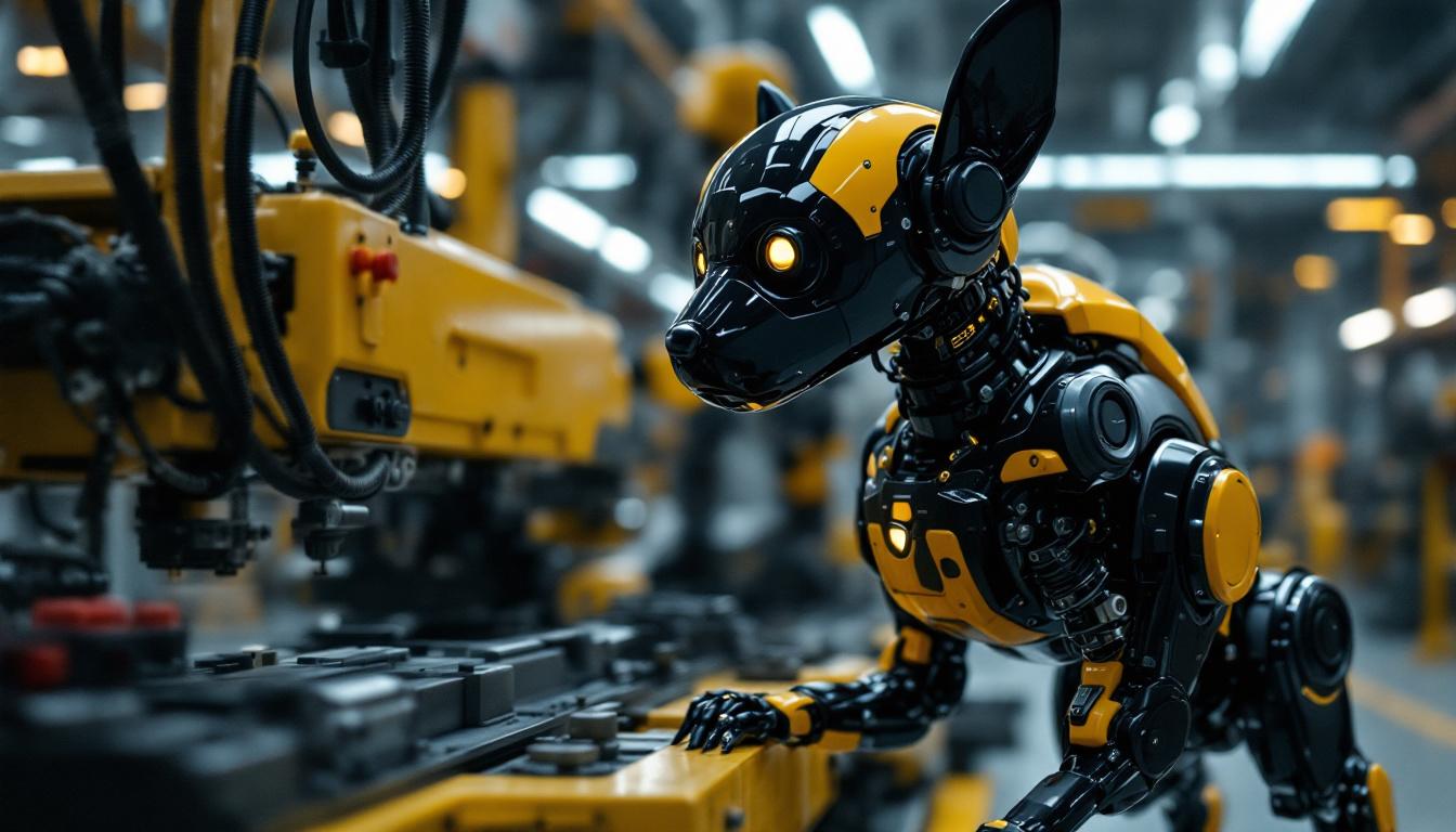 A photograph of a sleek