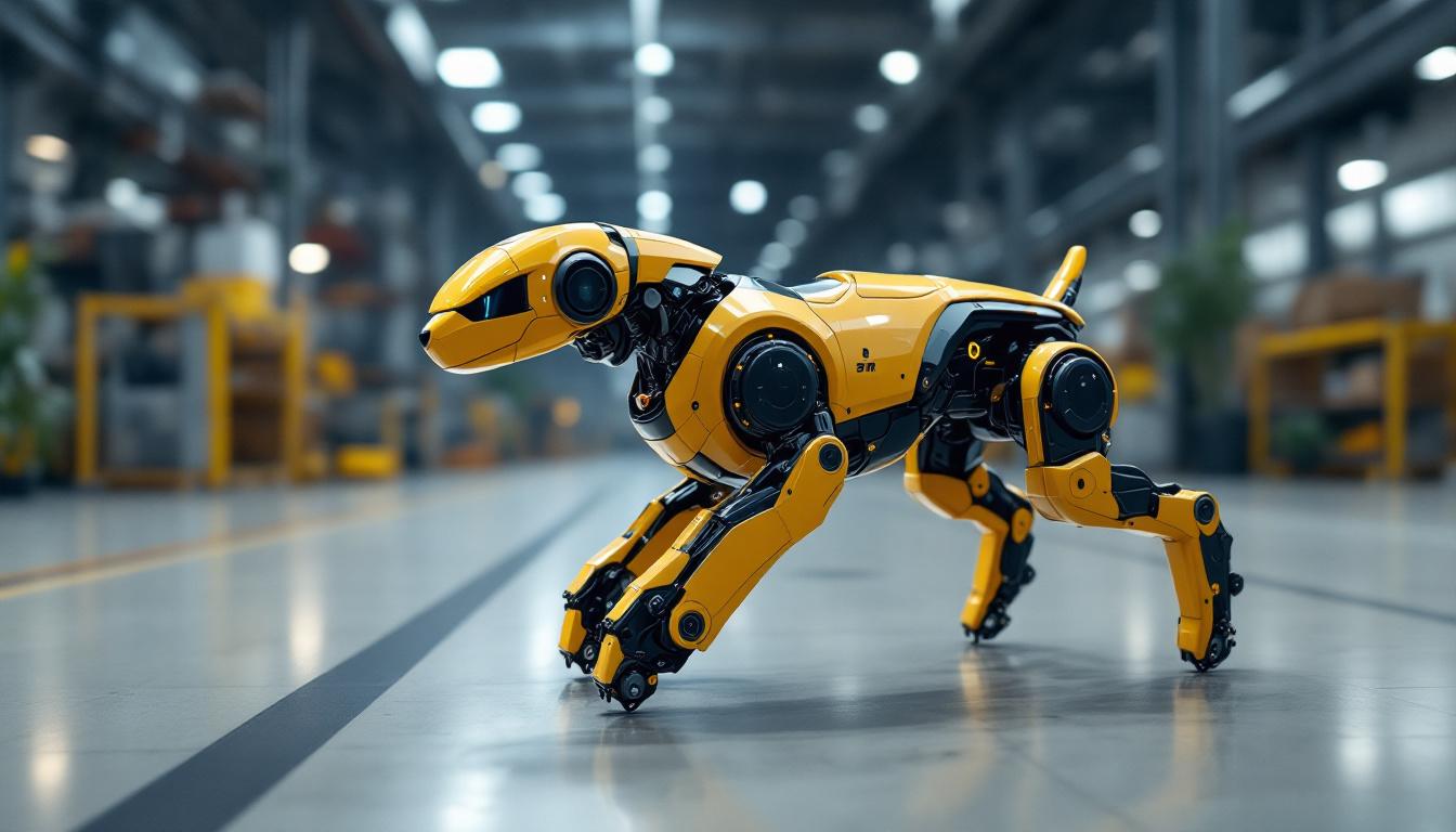 A photograph of a sleek