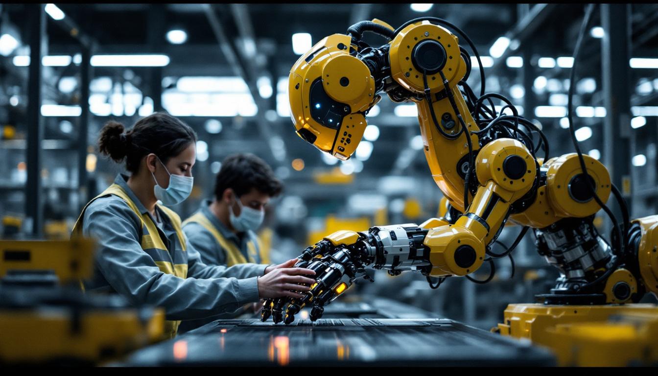 A photograph of a sleek