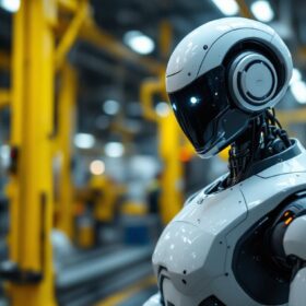 A photograph of a sleek