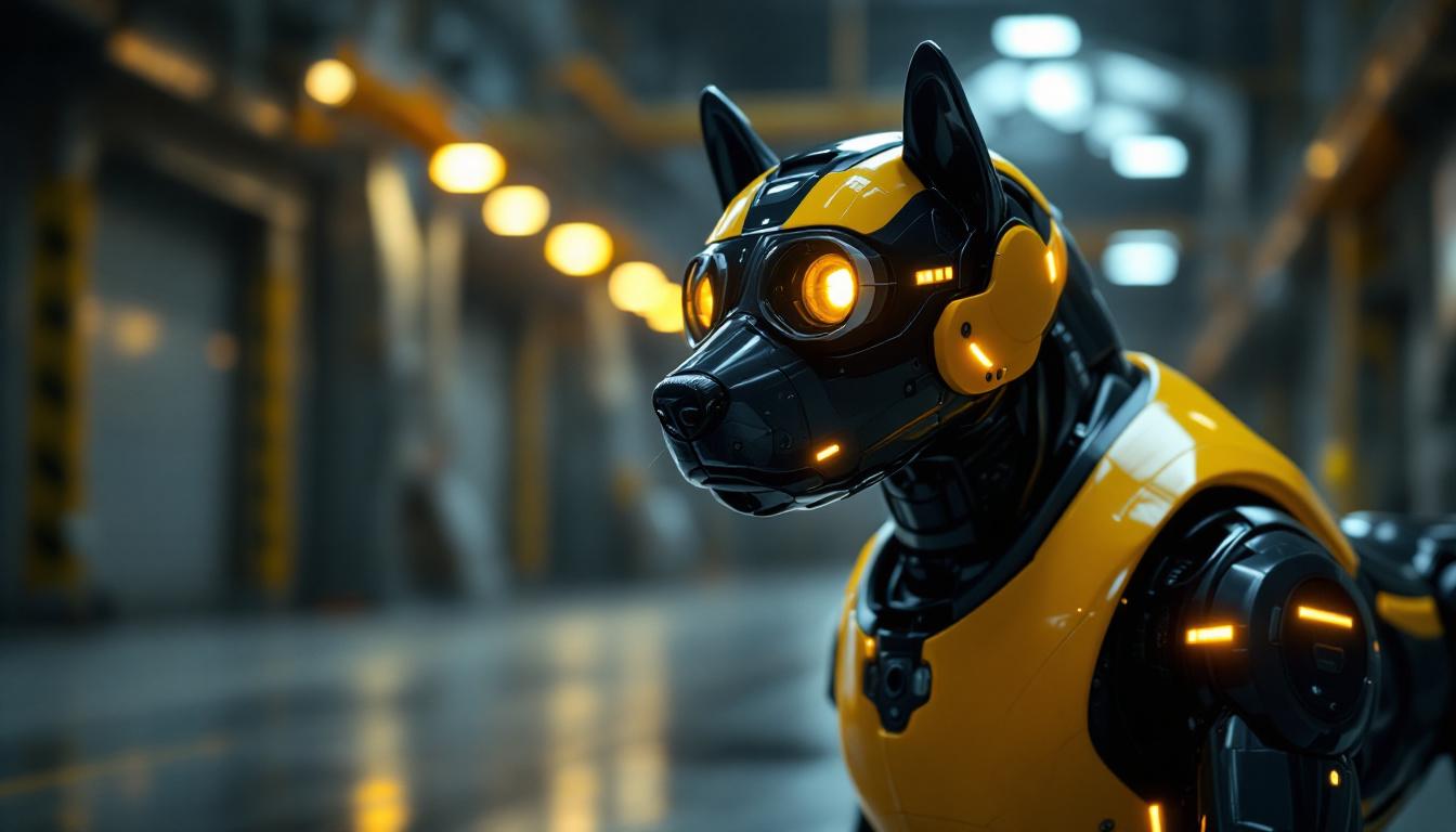 A photograph of a sleek