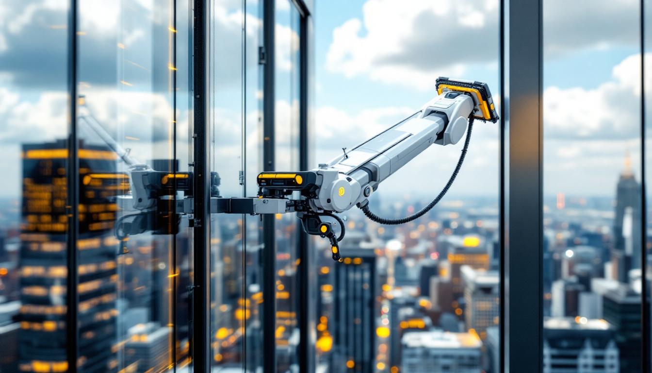 A photograph of a sleek