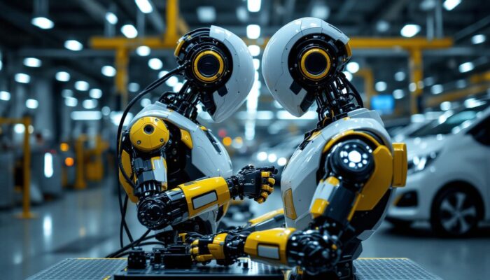 A photograph of a sleek