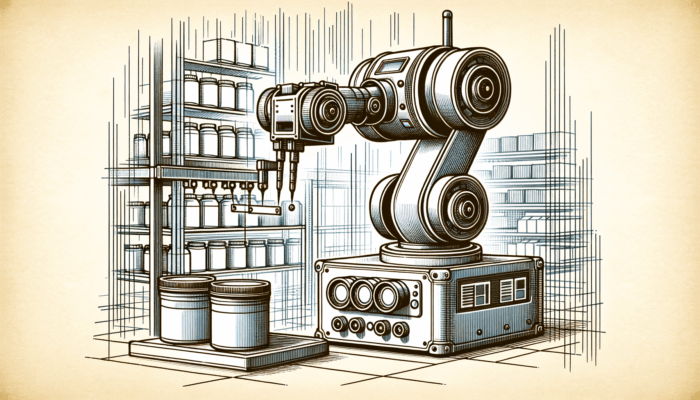 A robotic device equipped with sensors and cameras