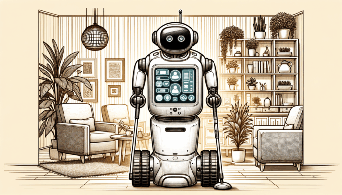 An advanced robot designed for elder care