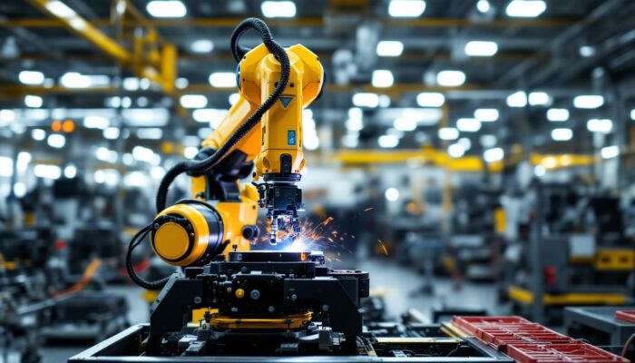 A photograph of a sleek