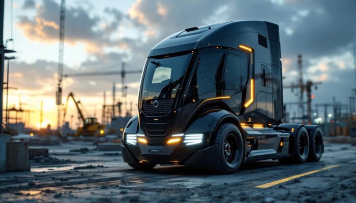 A photograph of a sleek