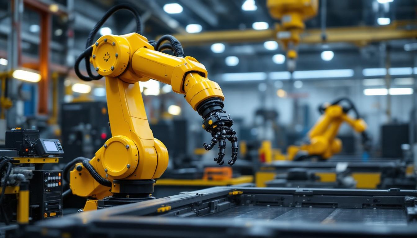 A photograph of a sleek