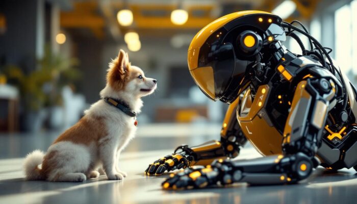 A photograph of a playful dog named "luna" or another dog with a name starting with "l