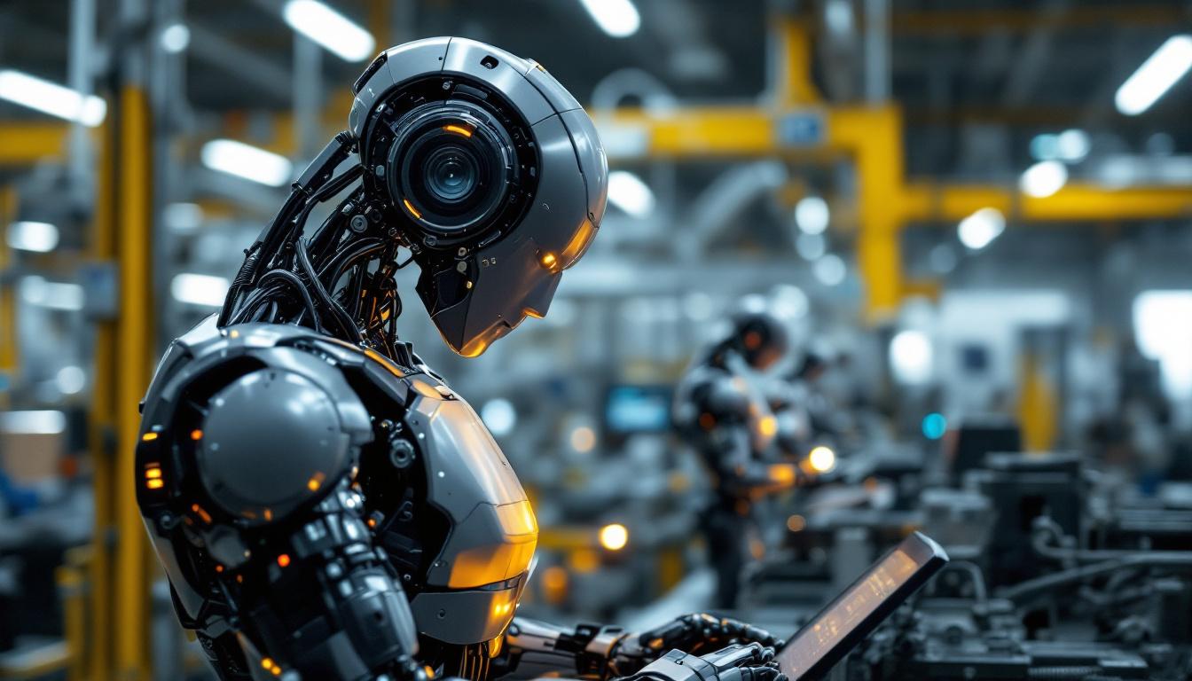 A photograph of a sleek