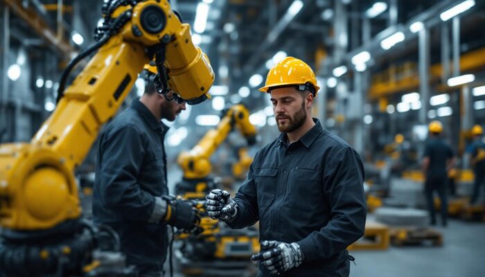 A photograph of a dynamic industrial scene at the boston power plant