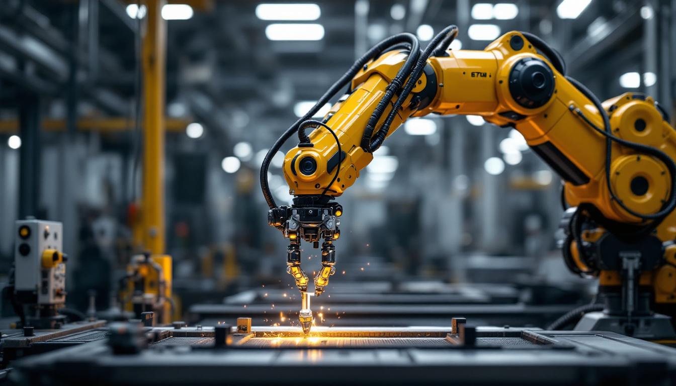 A photograph of a sleek