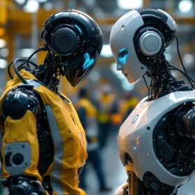 A photograph of a sleek