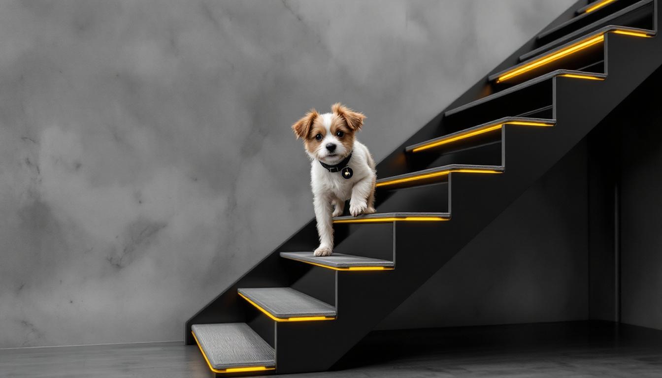 A photograph of a sleek