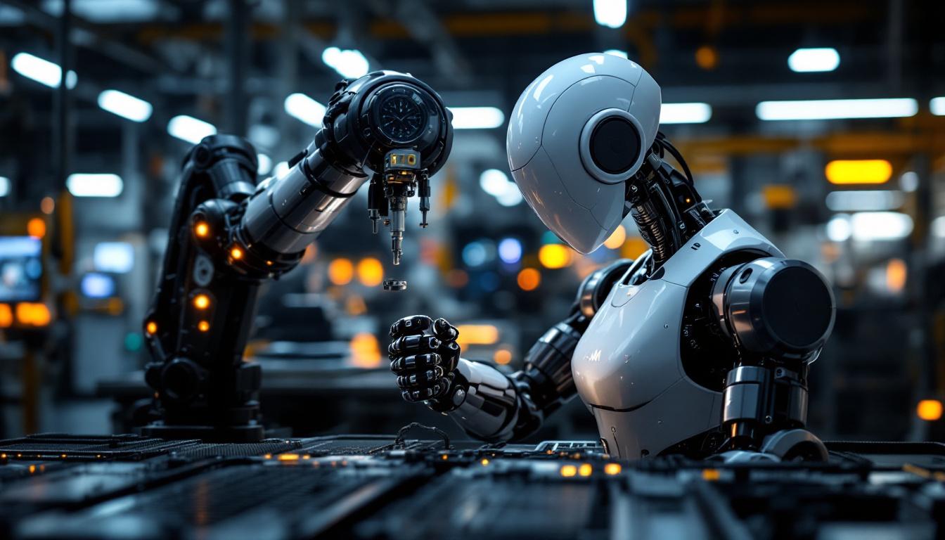 A photograph of a sleek