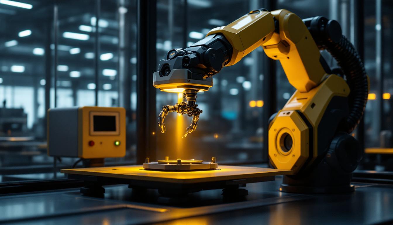 A photograph of a sleek