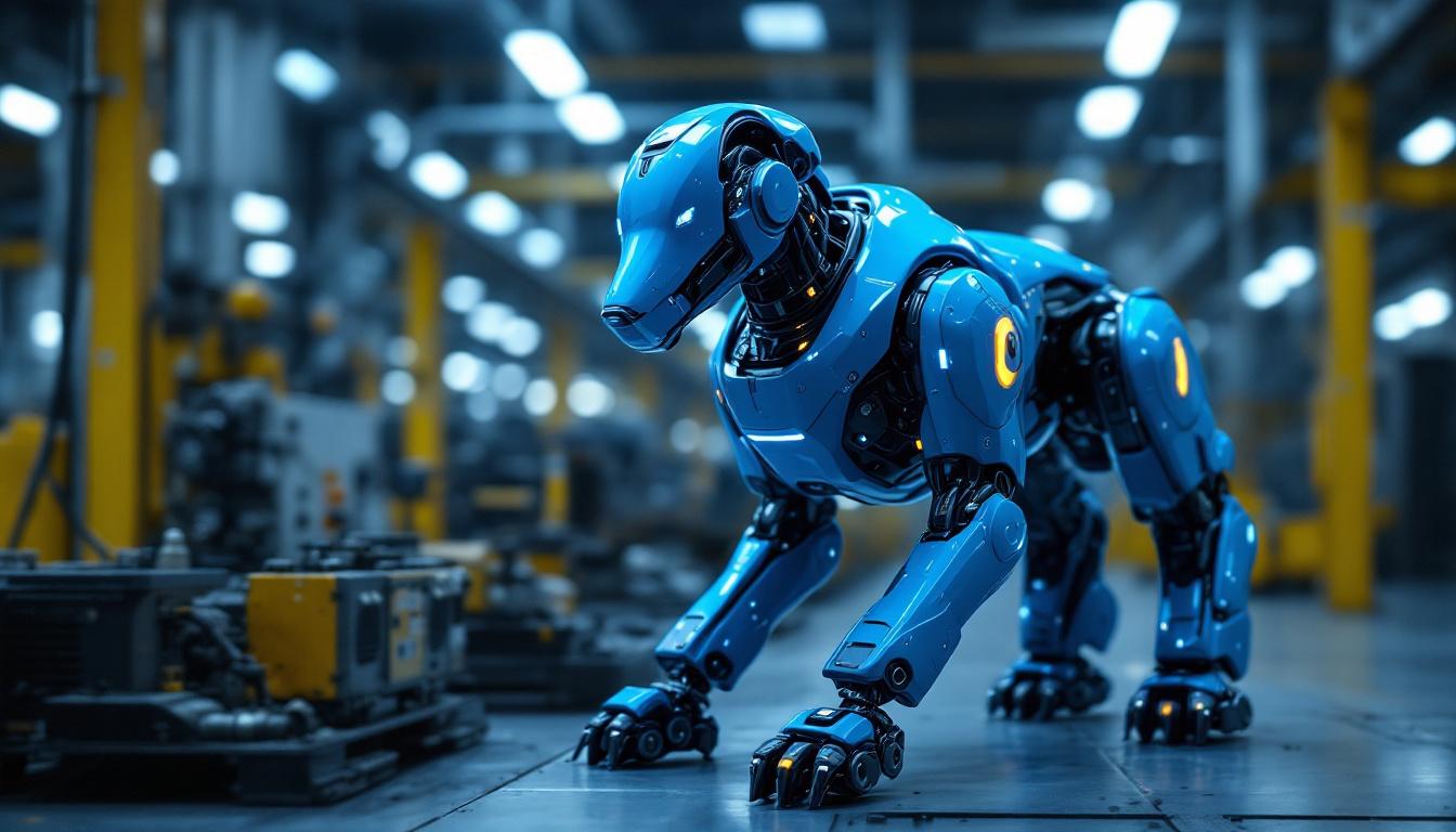 A photograph of a sleek