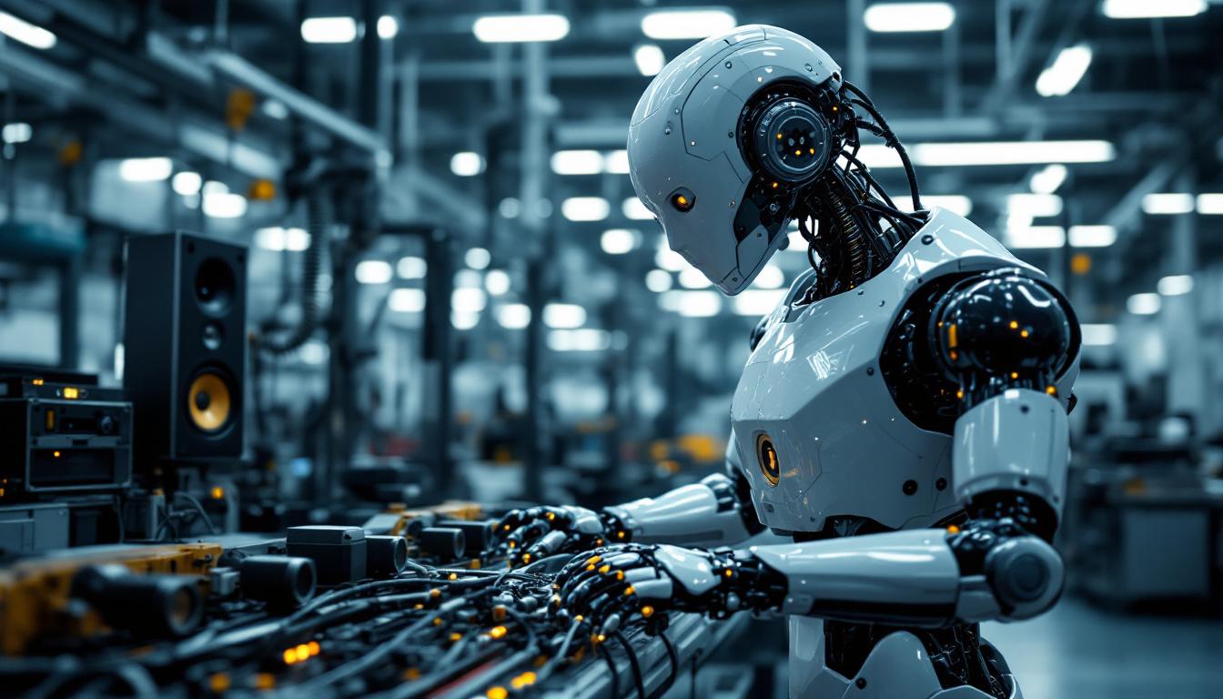 A photograph of a sleek