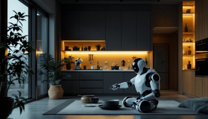 A photograph of a sleek