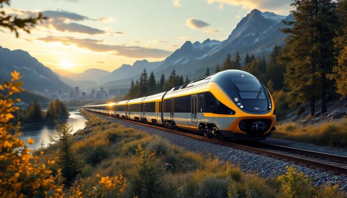 A photograph of a sleek