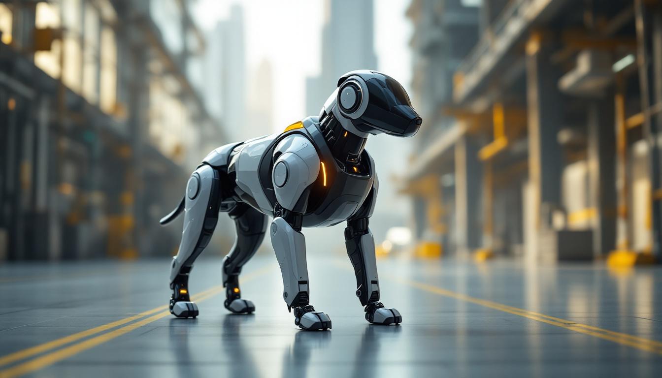 A photograph of a sleek