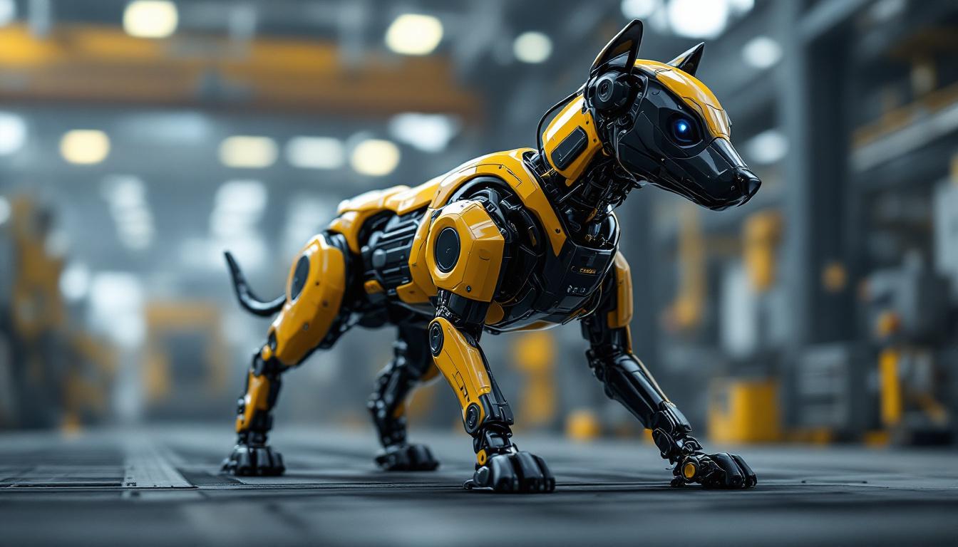 A photograph of a sleek