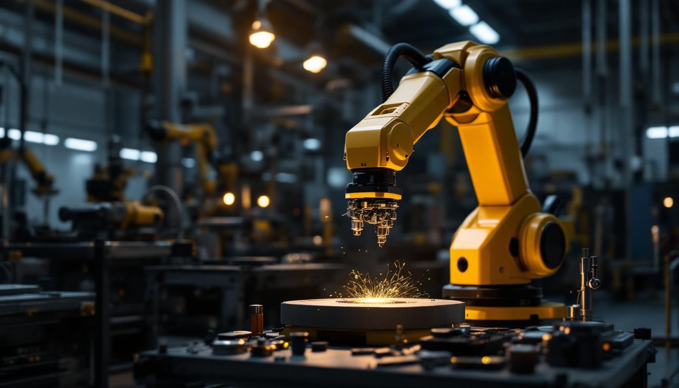 A photograph of a sleek