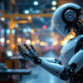 A photograph of a sleek