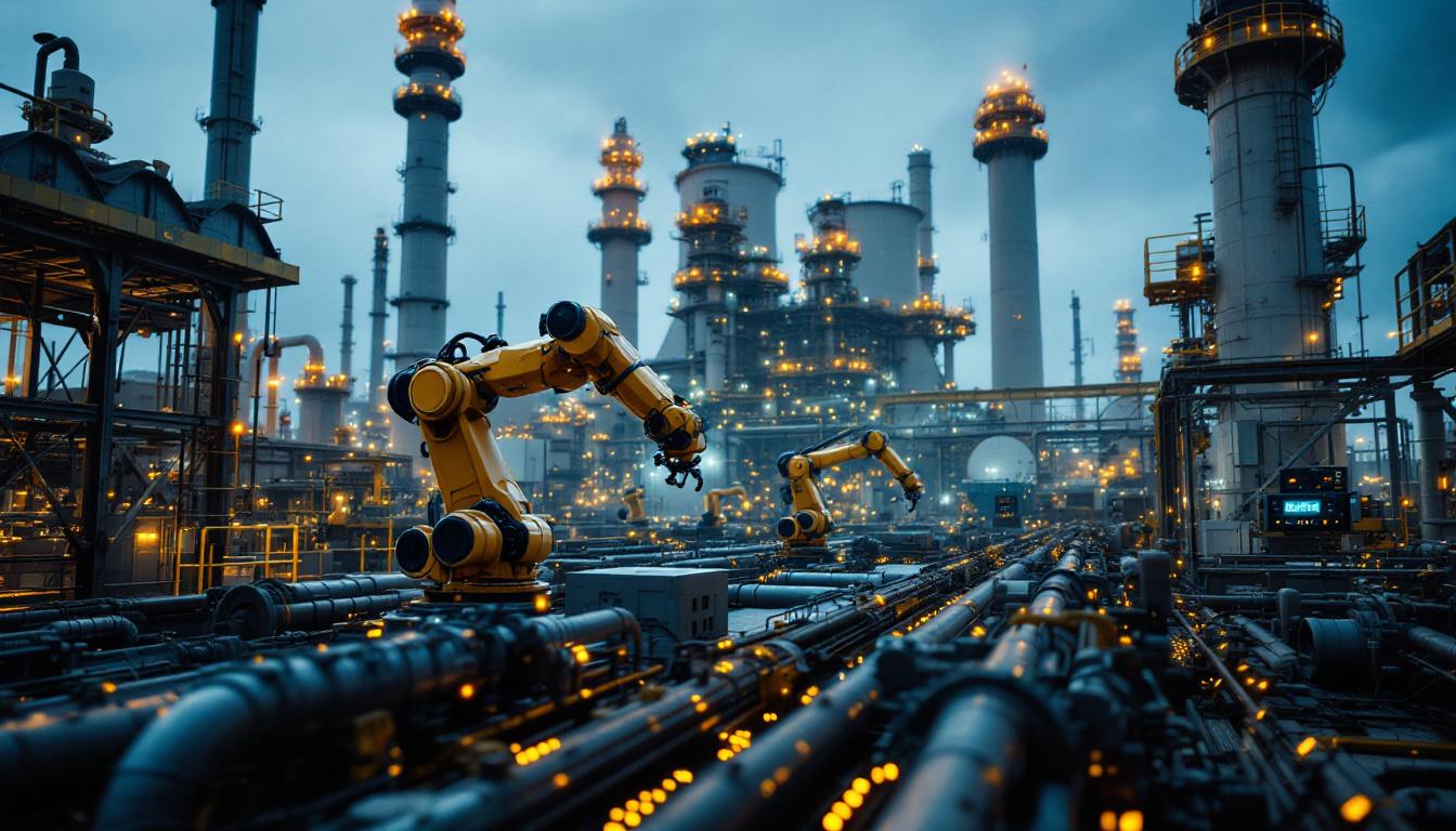 A photograph of the cane run power plant's industrial landscape