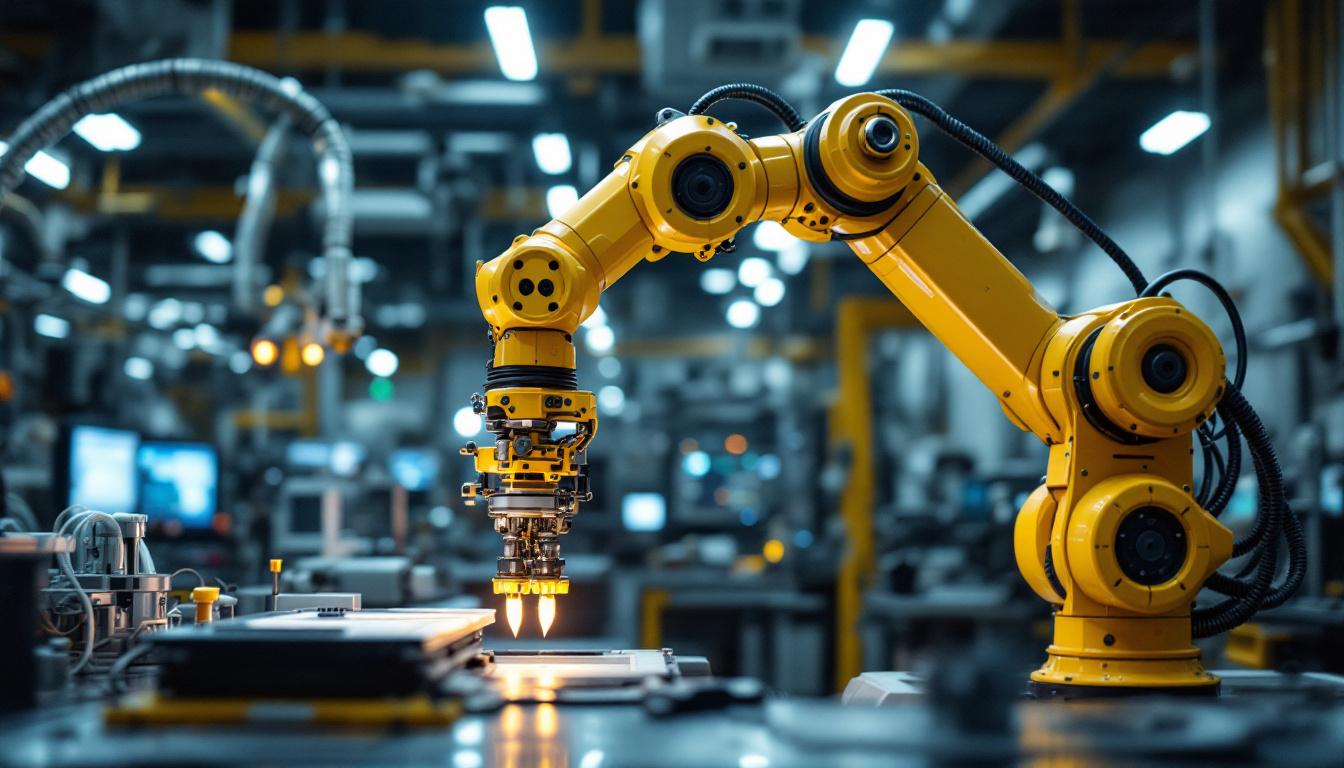 A photograph of a robotic arm in action at nasa's jet propulsion laboratory