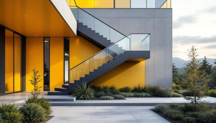 A photograph of a sleek